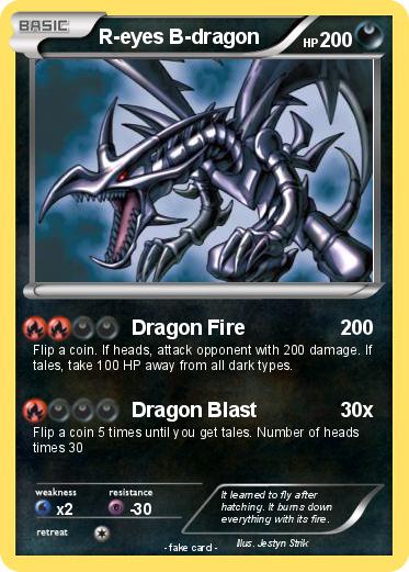 Pokemon R-eyes B-dragon