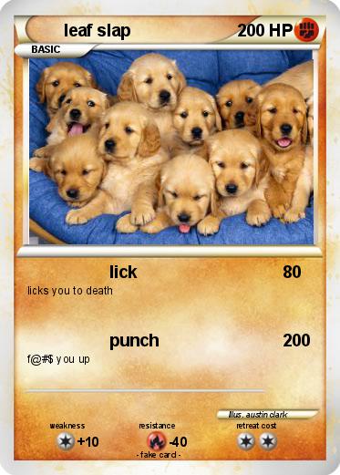 Pokemon leaf slap