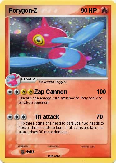 Pokemon Porygon-Z