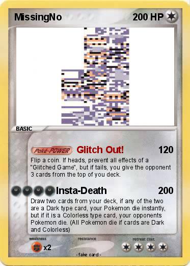 Pokemon MissingNo