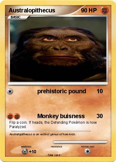 Pokemon Australopithecus