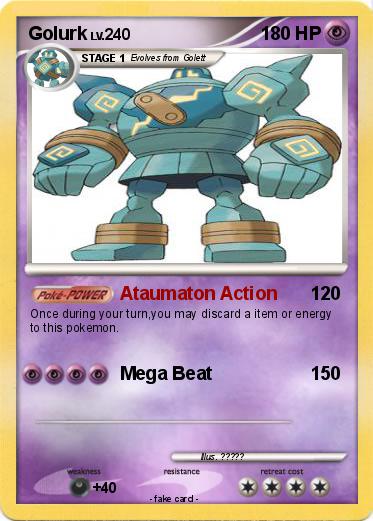 Pokemon Golurk