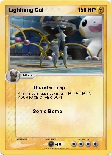 Pokemon Lightning Cat