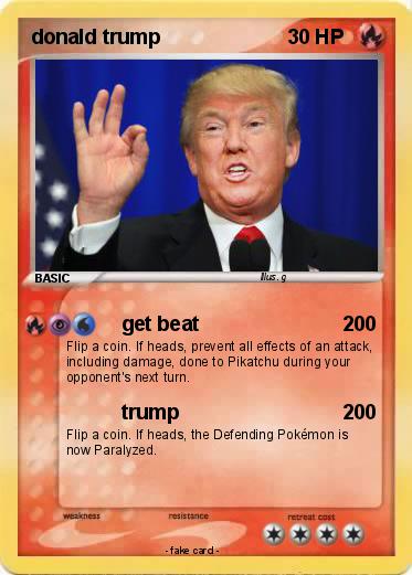 Pokemon donald trump