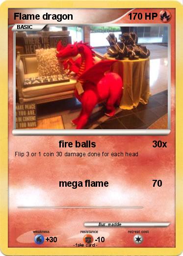 Pokemon Flame dragon