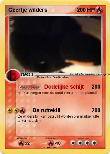 Pokemon Geertje wilders