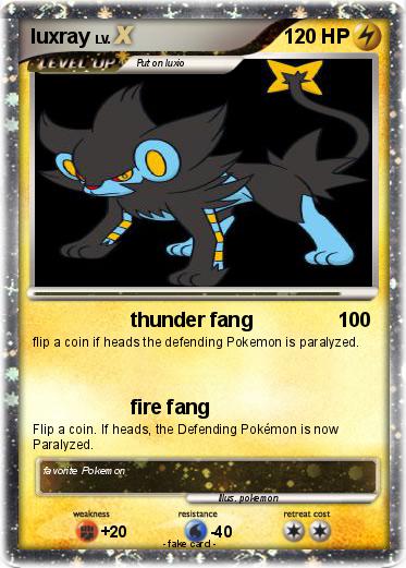 Pokemon luxray