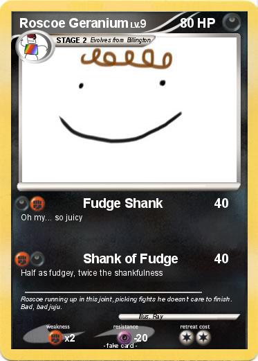 Pokemon Roscoe Geranium