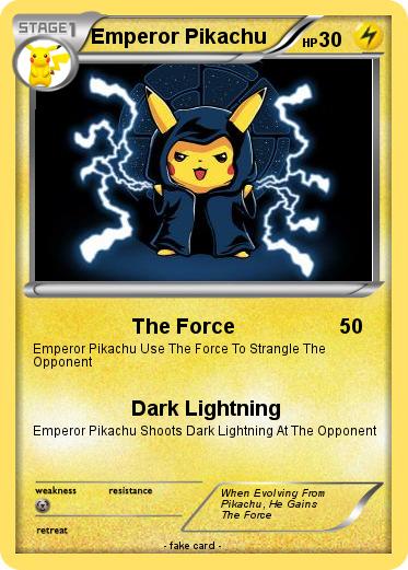 Pokemon Emperor Pikachu