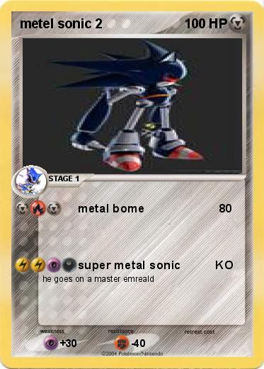 Pokemon metel sonic 2