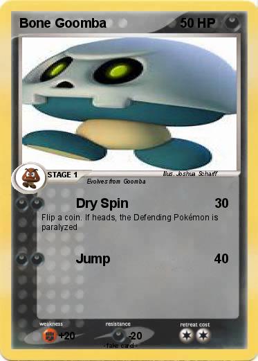 Pokemon Bone Goomba