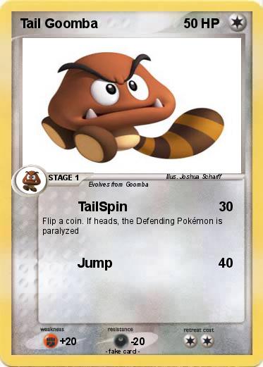 Pokemon Tail Goomba