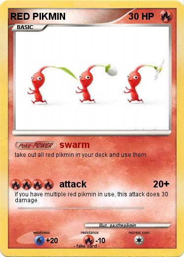Pokemon RED PIKMIN