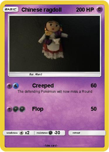 Pokemon Chinese ragdoll
