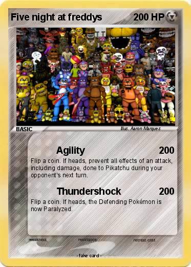 Pokemon Five night at freddys