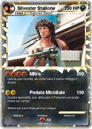 Pokemon Silvester Stallone Pokemon Silvester Stallone