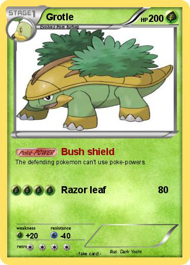 Pokemon Grotle