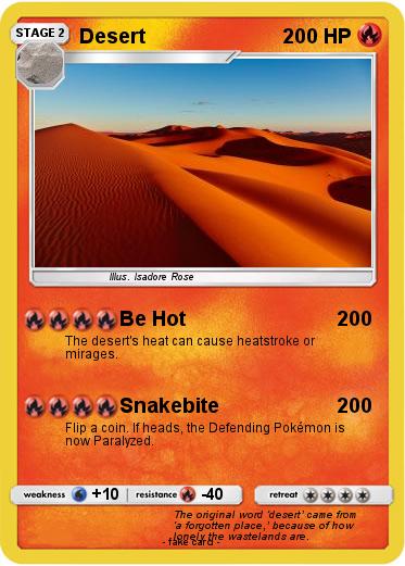 Pokemon Desert