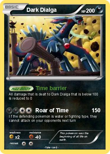 Pokemon Dark Dialga