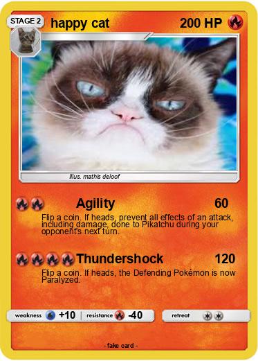 Pokemon happy cat
