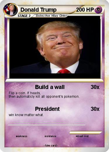 Pokemon Donald Trump