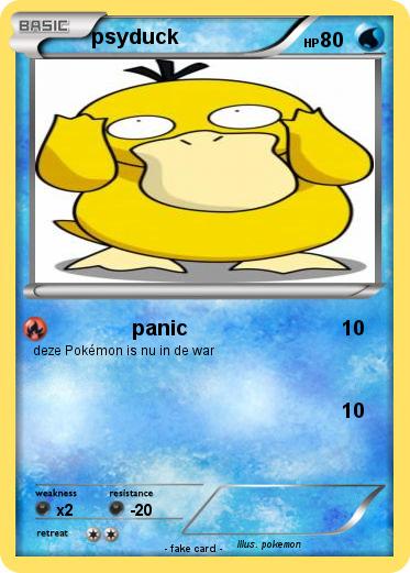 Pokemon psyduck