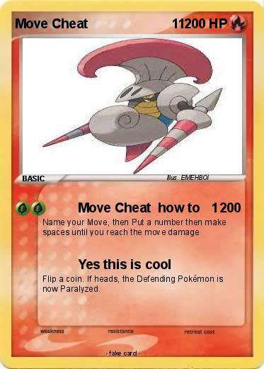 Pokemon Move Cheat                       11