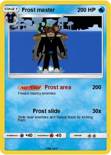 Pokemon Frost master