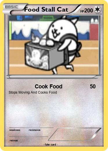 Pokemon Food Stall Cat