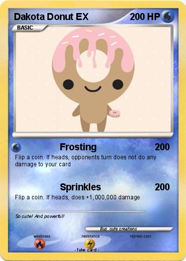 Pokemon Dakota Donut EX