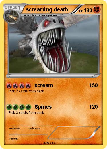 Pokemon screaming death