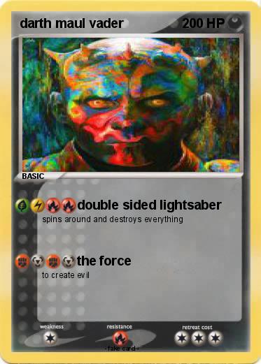 Pokemon darth maul vader