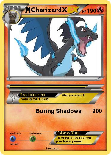 Pokemon CharizardX
