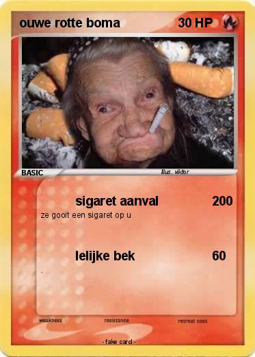 Pokemon ouwe rotte boma