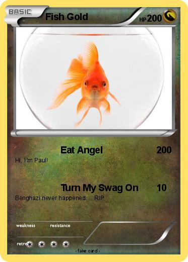 Pokemon Fish Gold