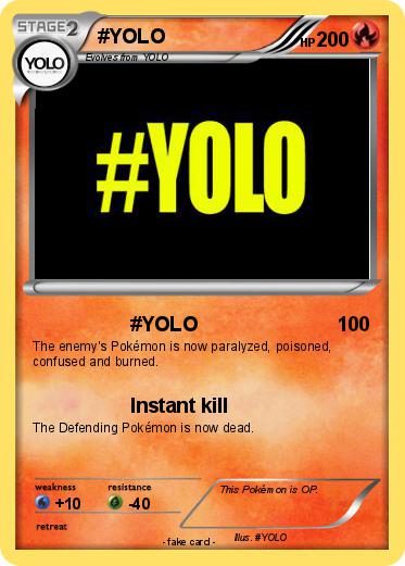 Pokemon #YOLO