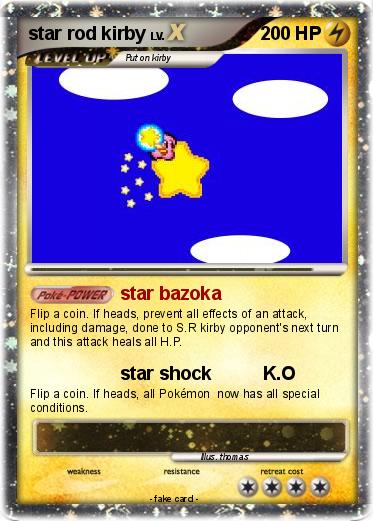 Pokemon star rod kirby