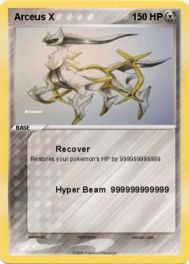 Pokemon Arceus X