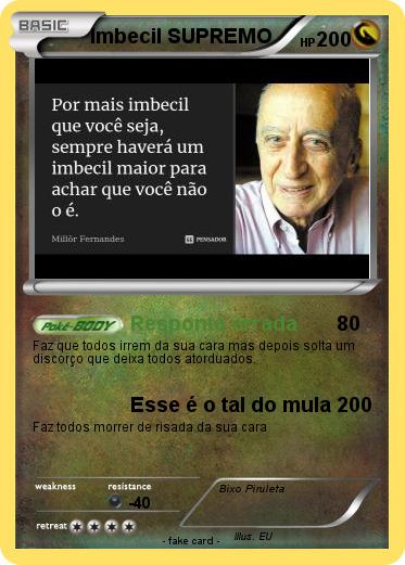 Pokemon Imbecil SUPREMO