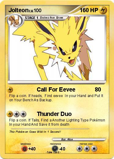 Pokemon Jolteon