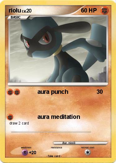 Pokemon riolu