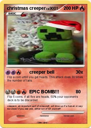 Pokemon christmas creeper