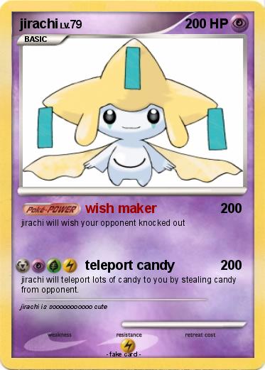 Pokemon jirachi