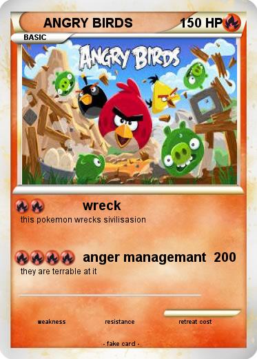 Pokemon ANGRY BIRDS