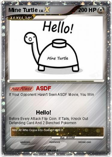 Pokemon Mine Turtle