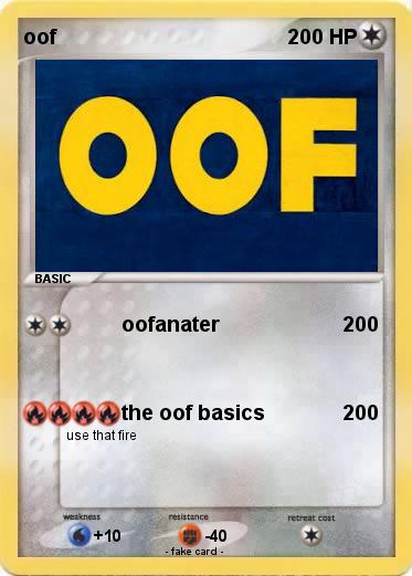 Pokemon oof