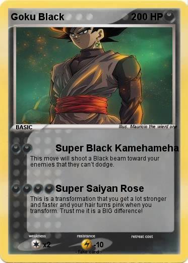 Pokemon Goku Black