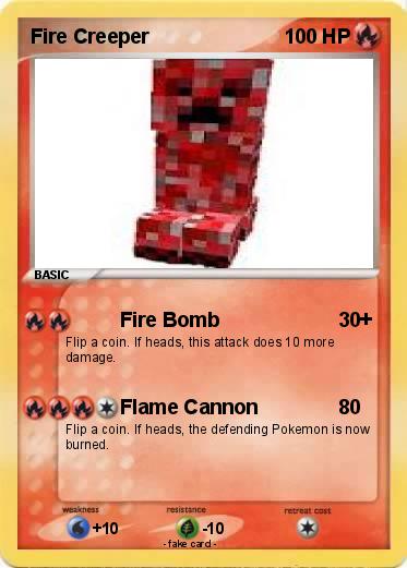 Pokemon Fire Creeper