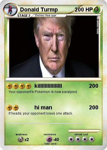 Pokemon Donald Turmp