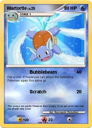 Pokemon Wartortle